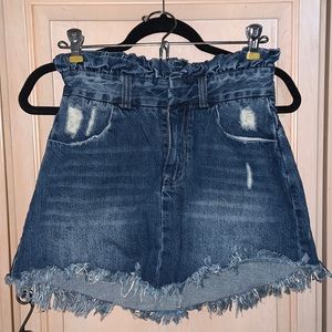 Boutique Jean Skirt